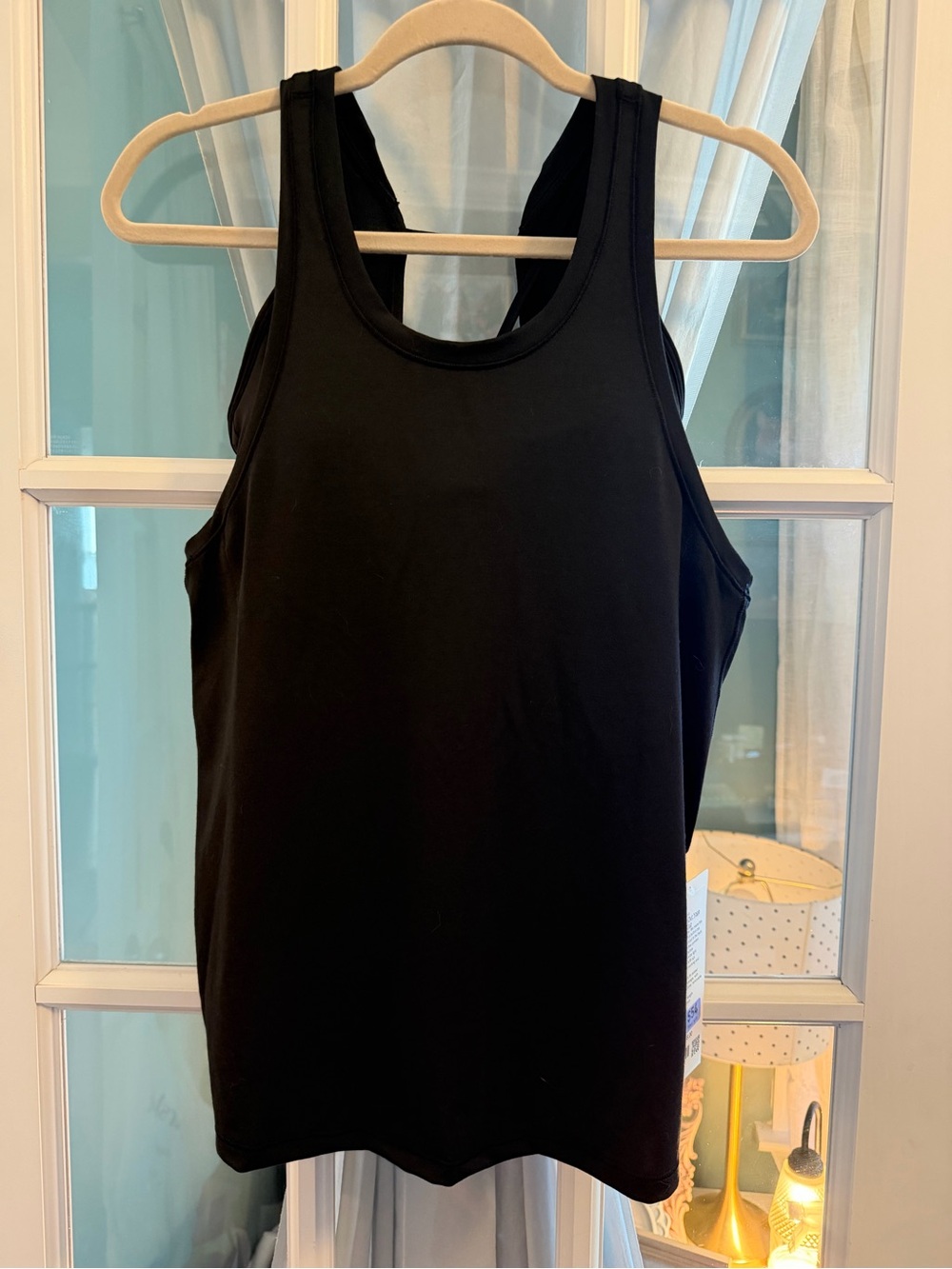 lululemon athletica Black Racerback Tank